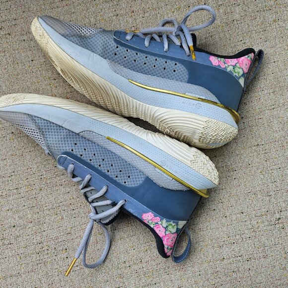 Under Armour Women Shoes Stephen Curry 7 Chinese New Year Floral  Lace Up 6.5Y - Picture 9 of 15